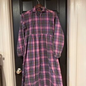 Flyshacker Flannel Dress Size Small